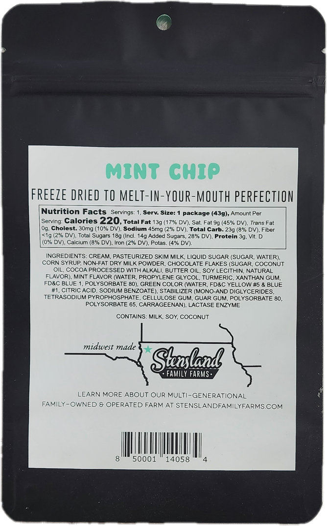 Mint Chip - Freeze Dried Ice Cream