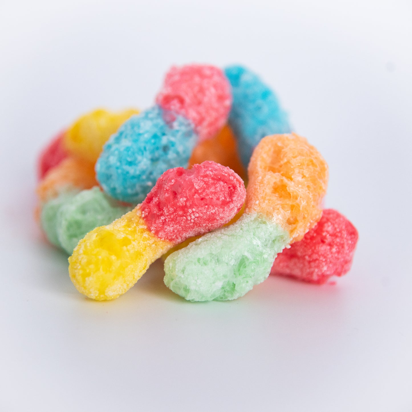 Puffy Worms - Freeze Dried Candy