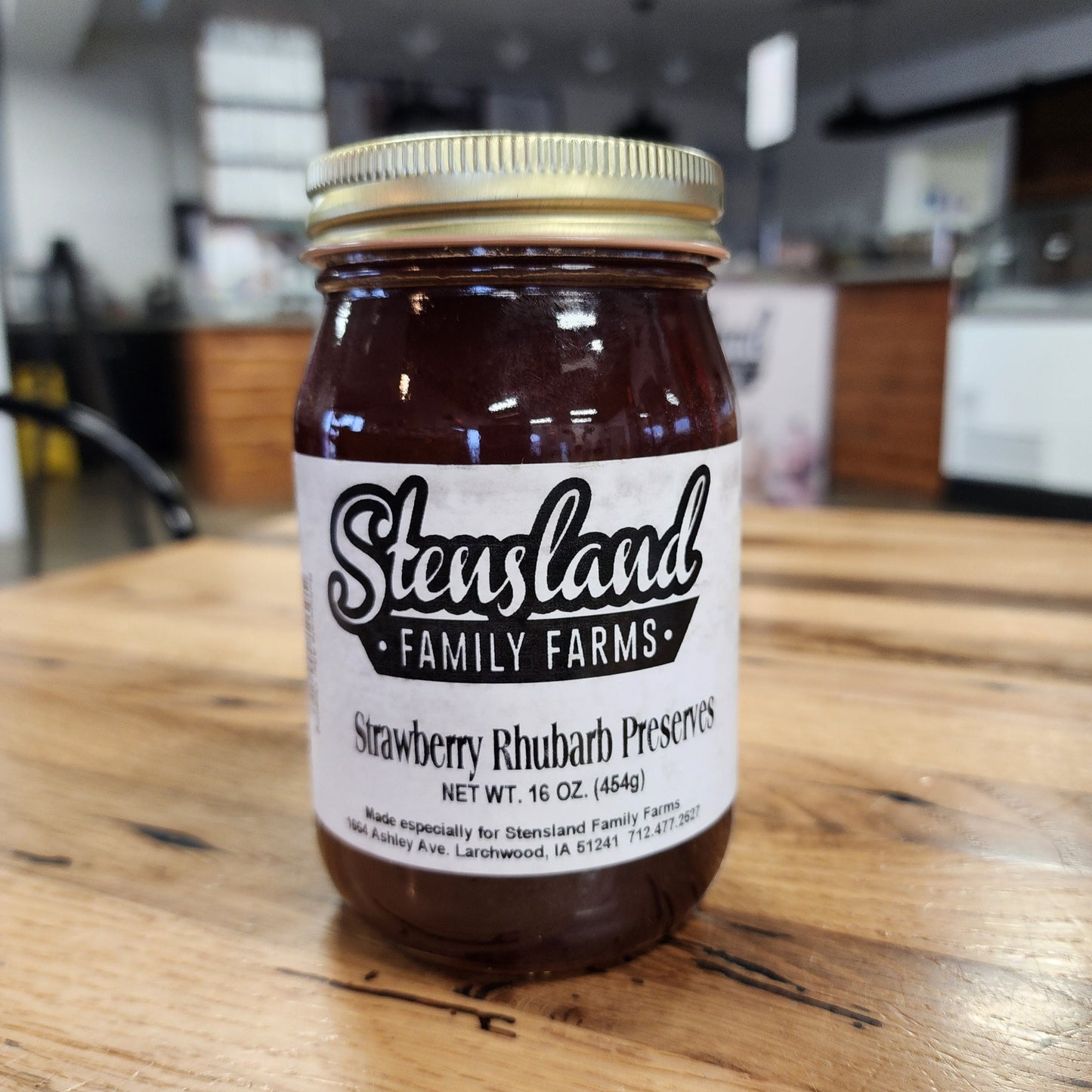 Strawberry Rhubarb Preserves