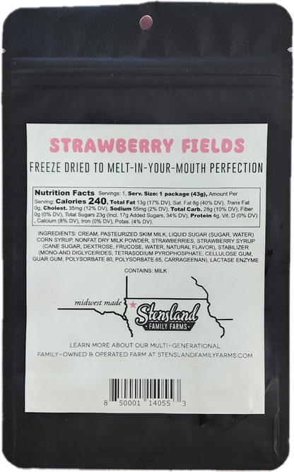 Strawberry Fields - Freeze Dried Ice Cream