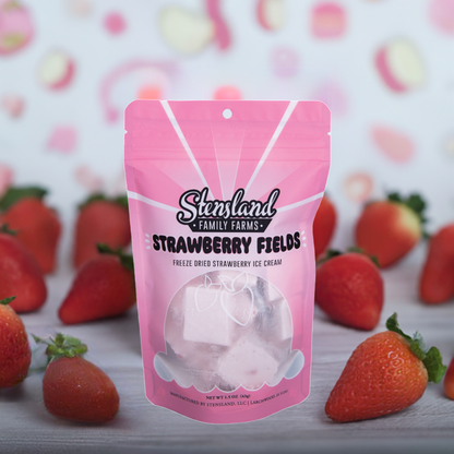 Strawberry Fields - Freeze Dried Ice Cream