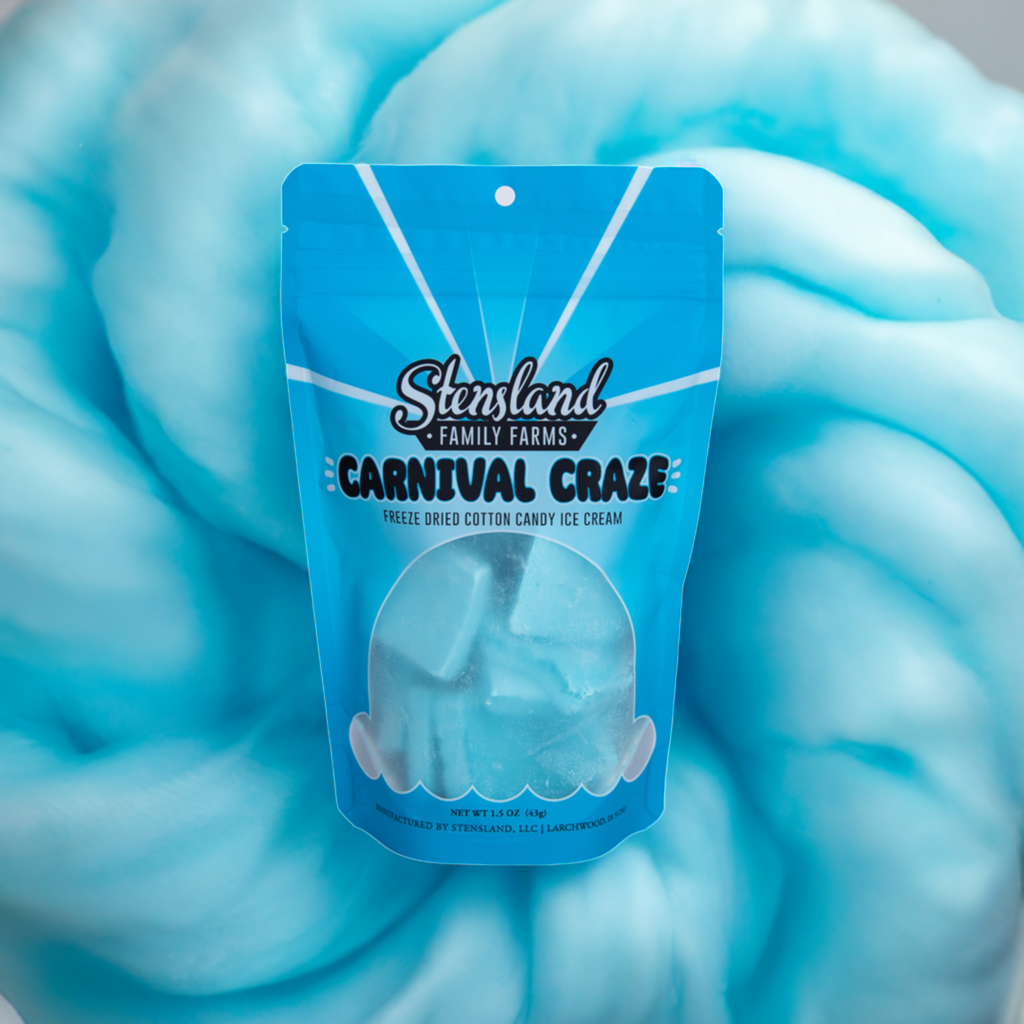 Carnival Craze - Cotton Candy - Freeze Dried Ice Cream