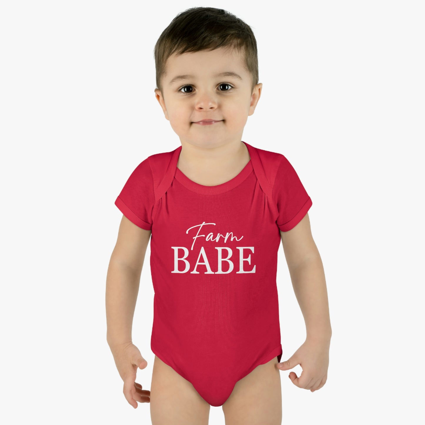 Farm Babe Infant Baby Bodysuit