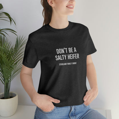 Salty Heifer Short Sleeve Tee