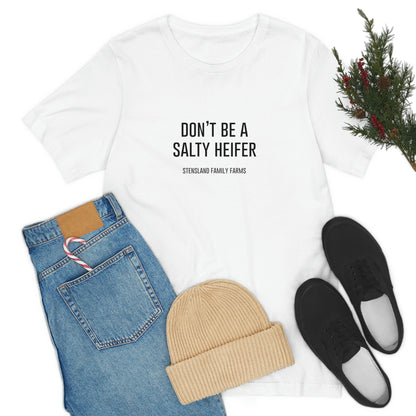 Salty Heifer Short Sleeve Tee