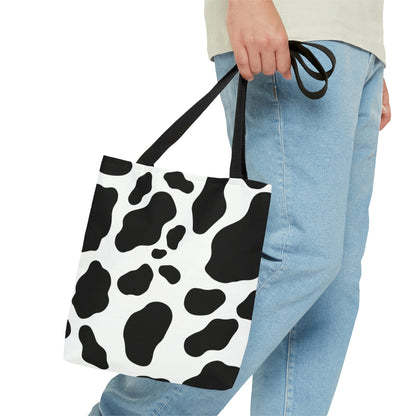 Cow Print Tote Bag