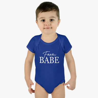 Farm Babe Infant Baby Bodysuit