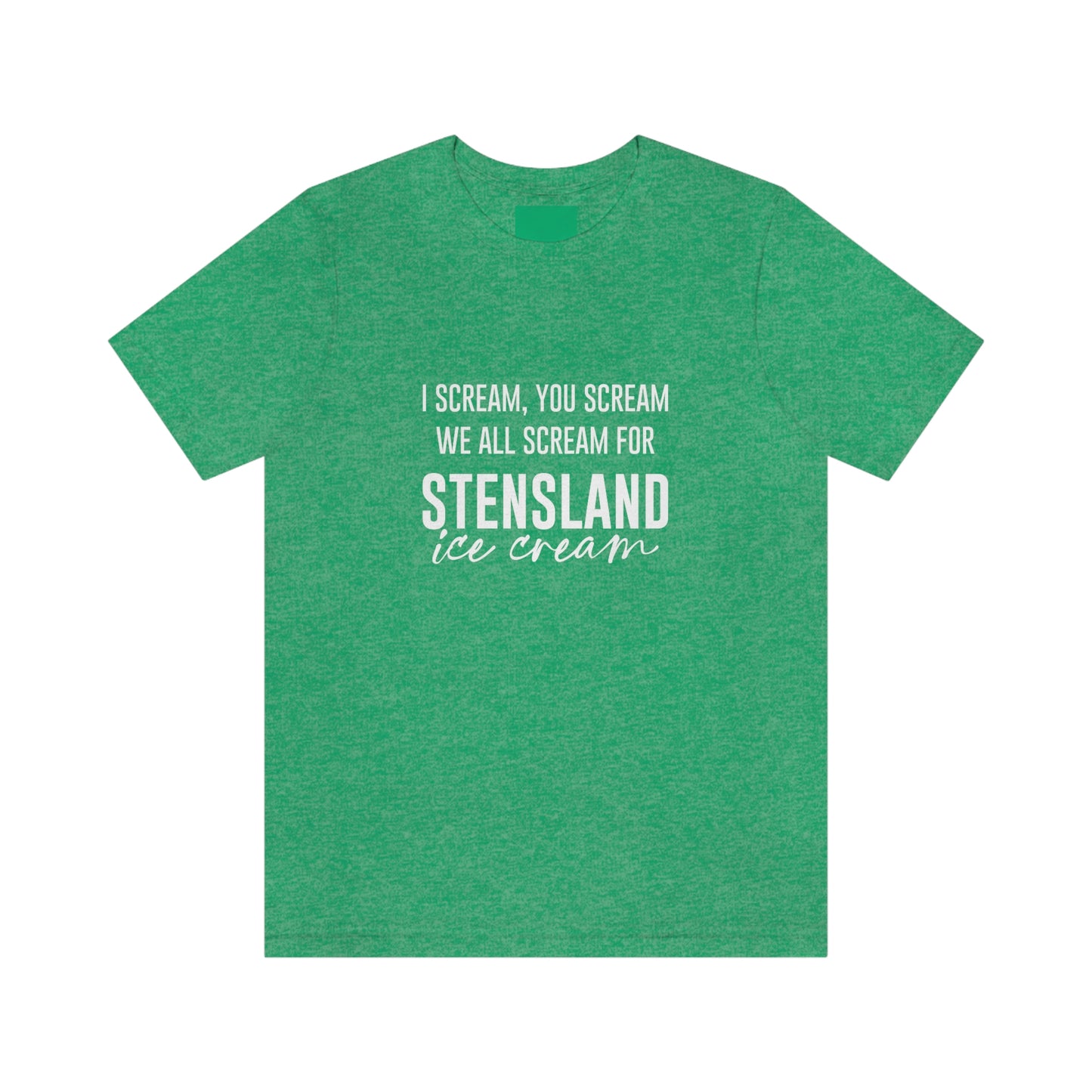 Scream for Stensland Short Sleeve Tee