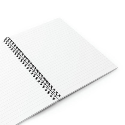 Cow Print Spiral Notebook - Ruled Line