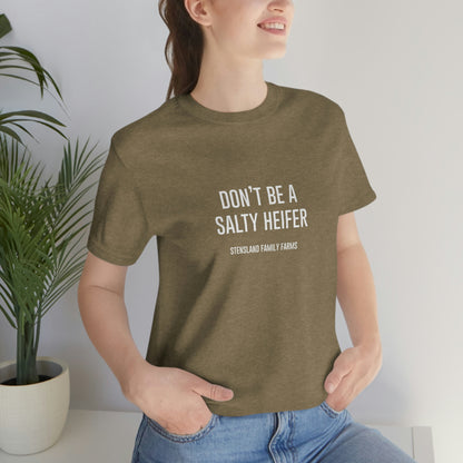 Salty Heifer Short Sleeve Tee