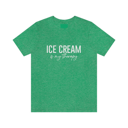 Ice Cream Therapy Short Sleeve Tee