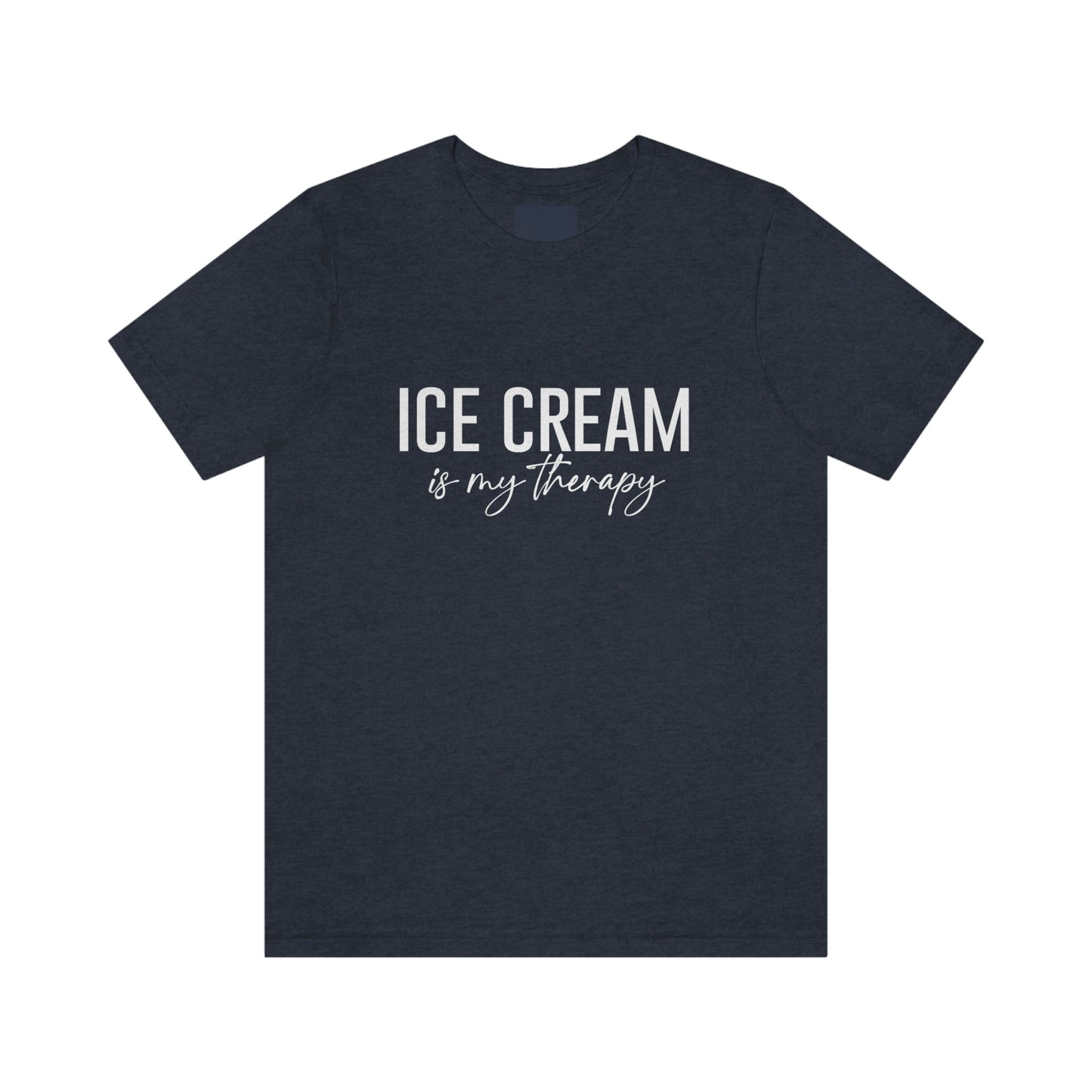 Ice Cream Therapy Short Sleeve Tee