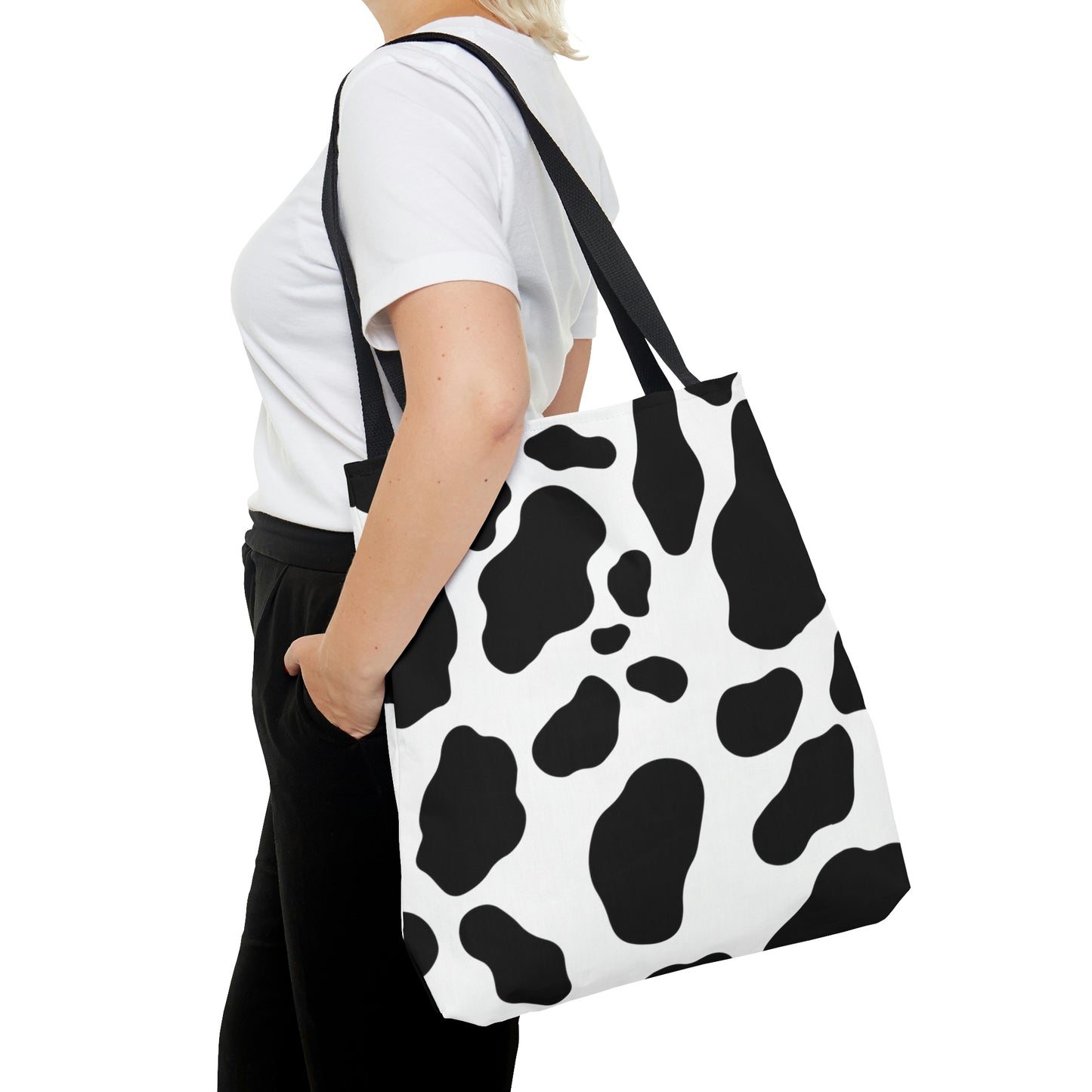 Cow Print Tote Bag