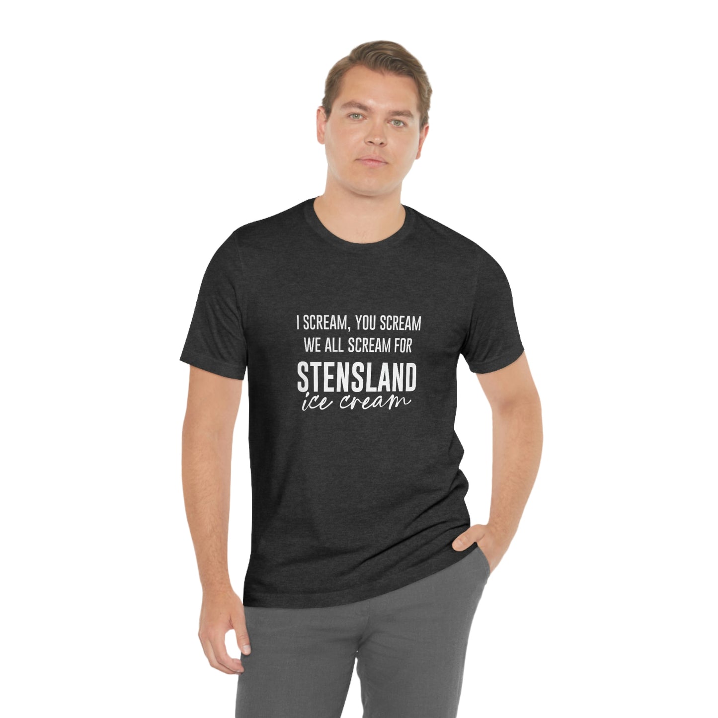 Scream for Stensland Short Sleeve Tee