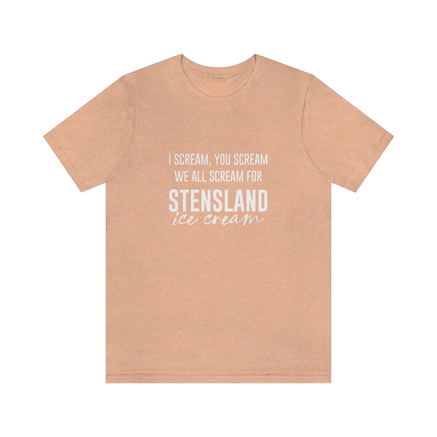 Scream for Stensland Short Sleeve Tee