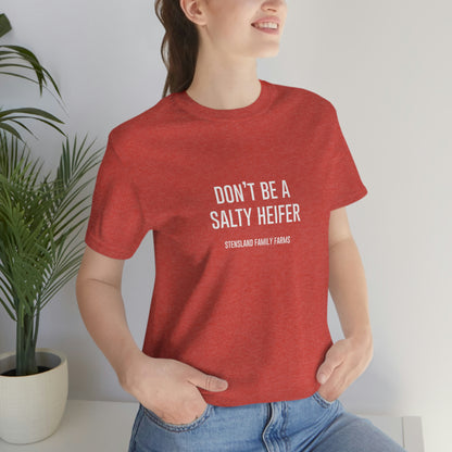 Salty Heifer Short Sleeve Tee