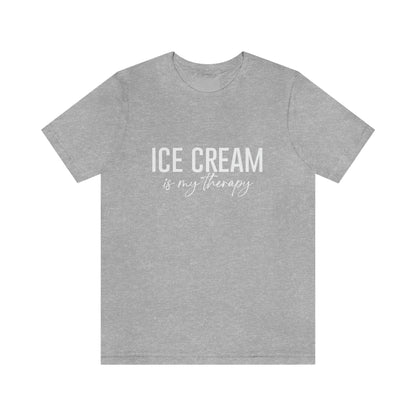 Ice Cream Therapy Short Sleeve Tee