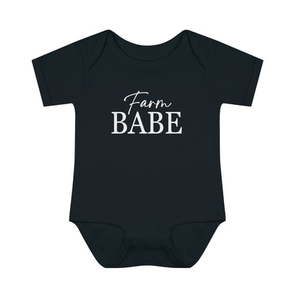 Farm Babe Infant Baby Bodysuit