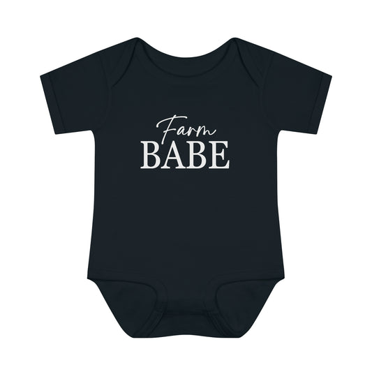 Farm Babe Infant Baby Bodysuit