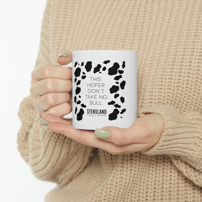 This Heifer Don't Take No Bull Ceramic Mug