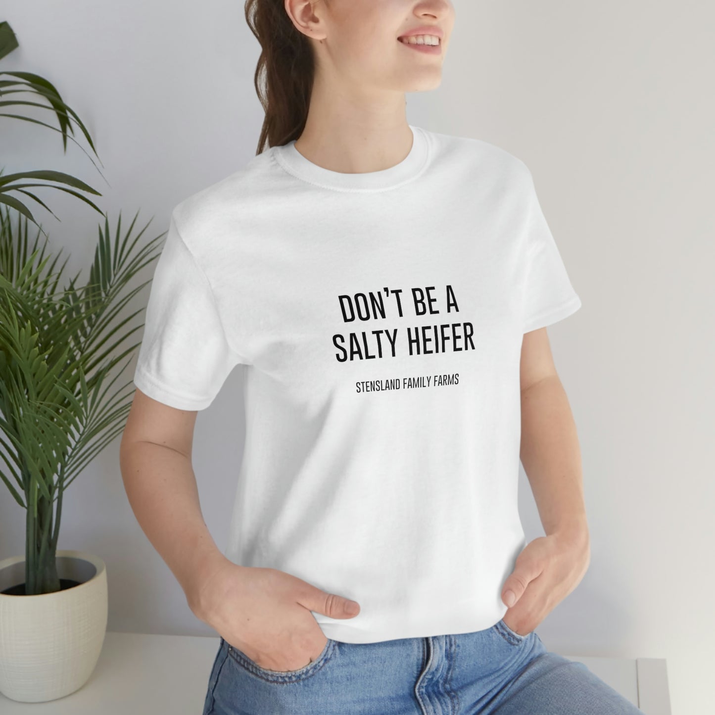 Salty Heifer Short Sleeve Tee