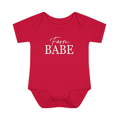 Farm Babe Infant Baby Bodysuit