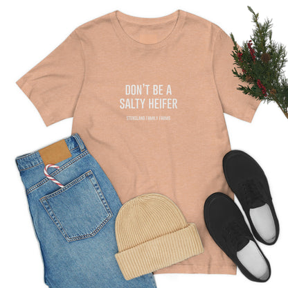 Salty Heifer Short Sleeve Tee