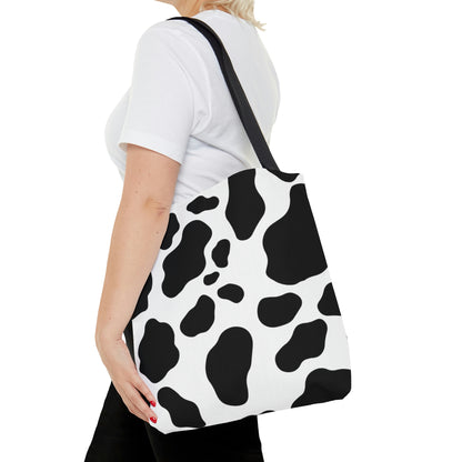 Cow Print Tote Bag