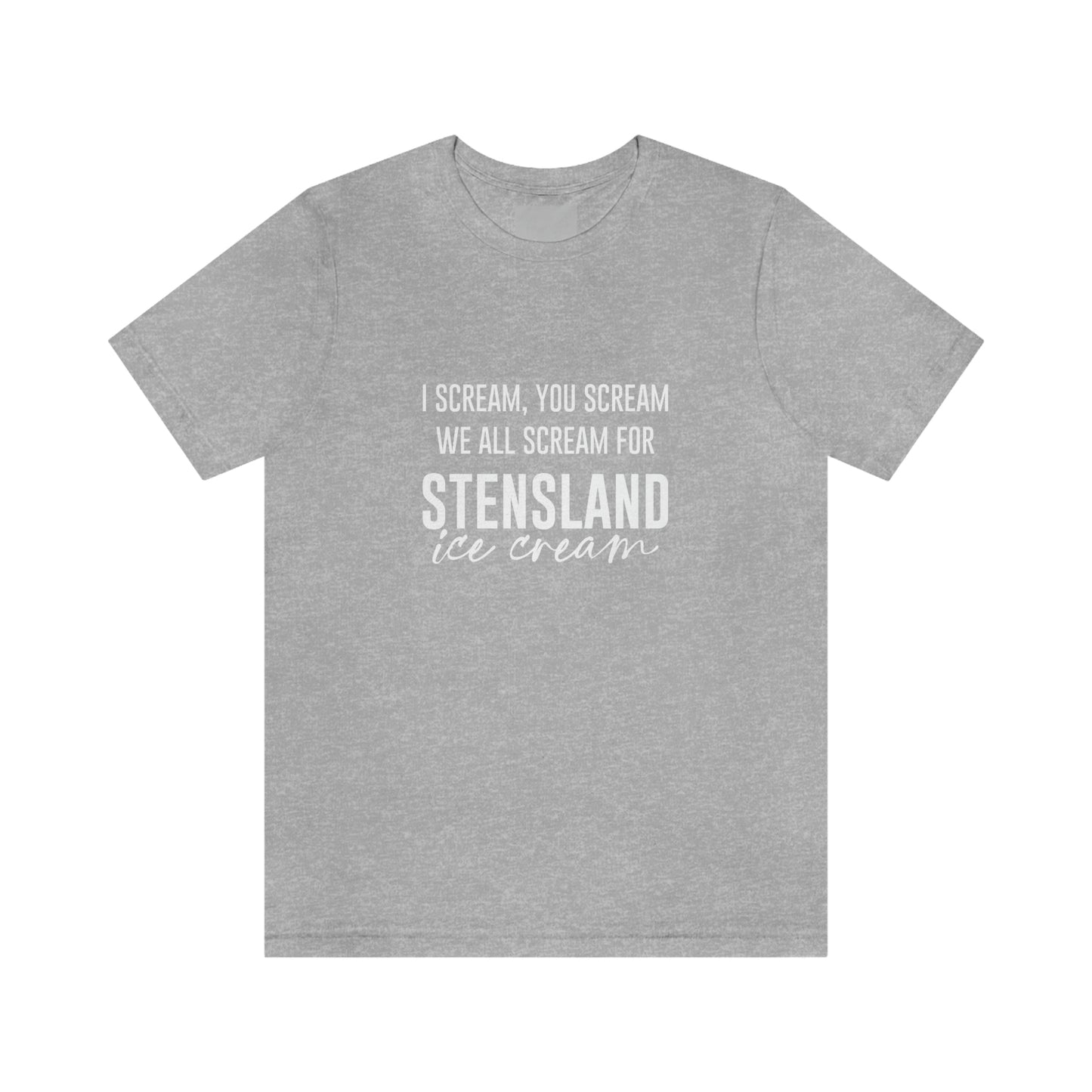 Scream for Stensland Short Sleeve Tee