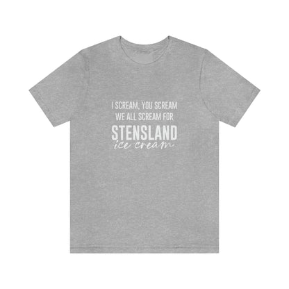 Scream for Stensland Short Sleeve Tee